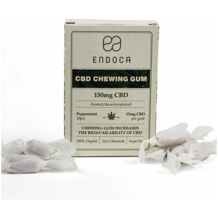 CBD Chewing Gum 10ct (15mg ea)