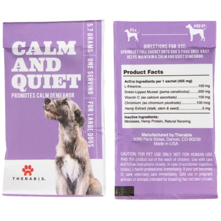 Calm & Quiet Powder 7ct (Large Dogs)