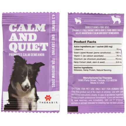 Calm & Quiet Powder 7ct (Medium Dogs)