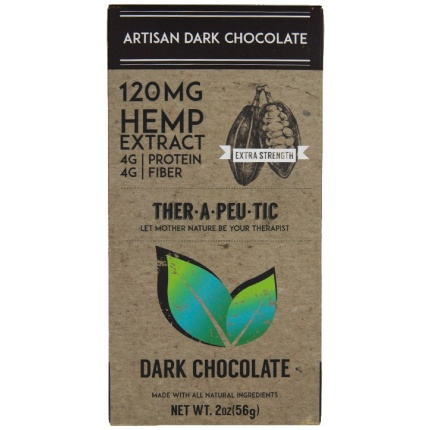 Hemp Chocolate 2.05oz (120mg) Dark Chocolate