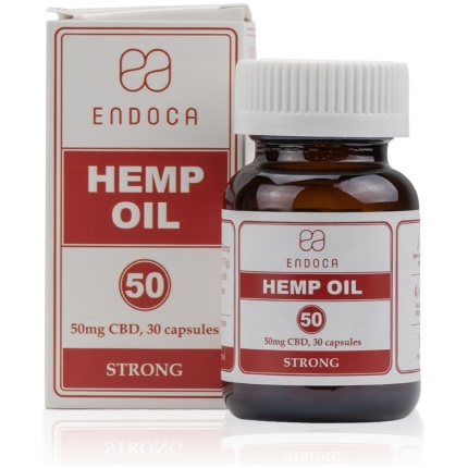 Hemp Oil Capsules 30ct (50mg ea)