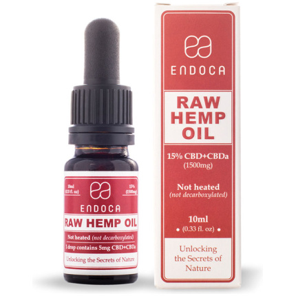 Hemp Oil Drops 10ml (1500mg Raw)